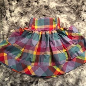 Girls KIMCHI BLUE Plaid High-Waist Skirt